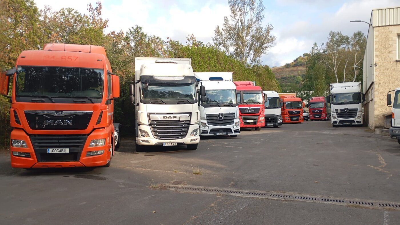 Instalaciones Cocabi en Ugao-Miraballes con flota de vehículos industriales