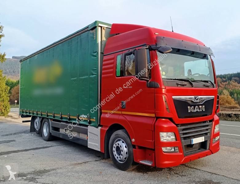 Camión MAN TGX 26.460 Tautliner 6x2 de Ocasión - 460 CV Euro 6 Año 2019 - miniatura 1