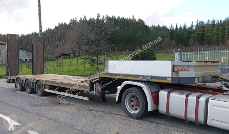Semirremolque Nooteboom Porta Máquinas 3 Ejes de Ocasión