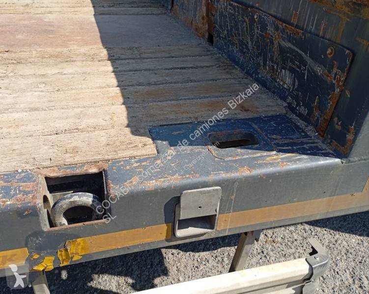 Semirremolque Góndola Kässbohrer Porta Máquinas de Ocasión - miniatura 9