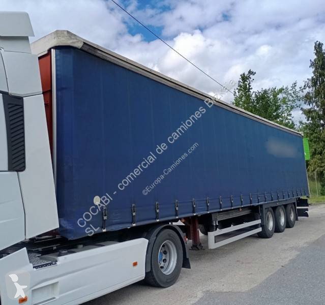 Semirremolque Lecitrailer Tautliner Techo Elevable 3 Ejes de Ocasión - miniatura 2