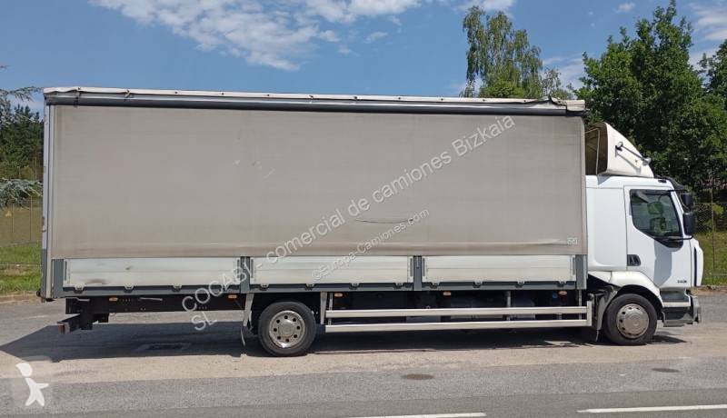 Camión tautliner (lonas correderas) Renault Midlum 240 DXI 4x2 Diesel Euro 4 usado - miniatura 6