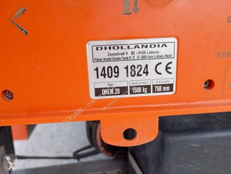 Camión caja abierta Volvo FL 220 4x2 Diesel Euro 4 grúa usado - miniatura 8