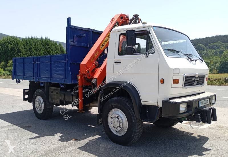 Camión Volquete MAN 9.150 4x4 con Grúa Euro 0 de Ocasión - miniatura 2