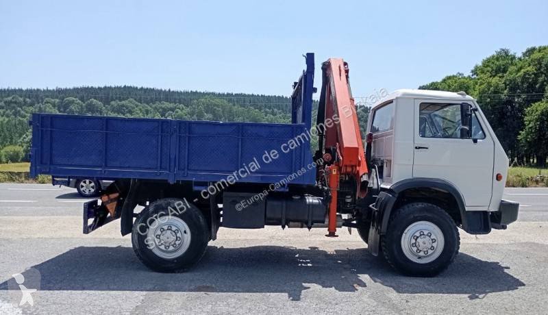 Camión Volquete MAN 9.150 4x4 con Grúa Euro 0 de Ocasión - miniatura 3