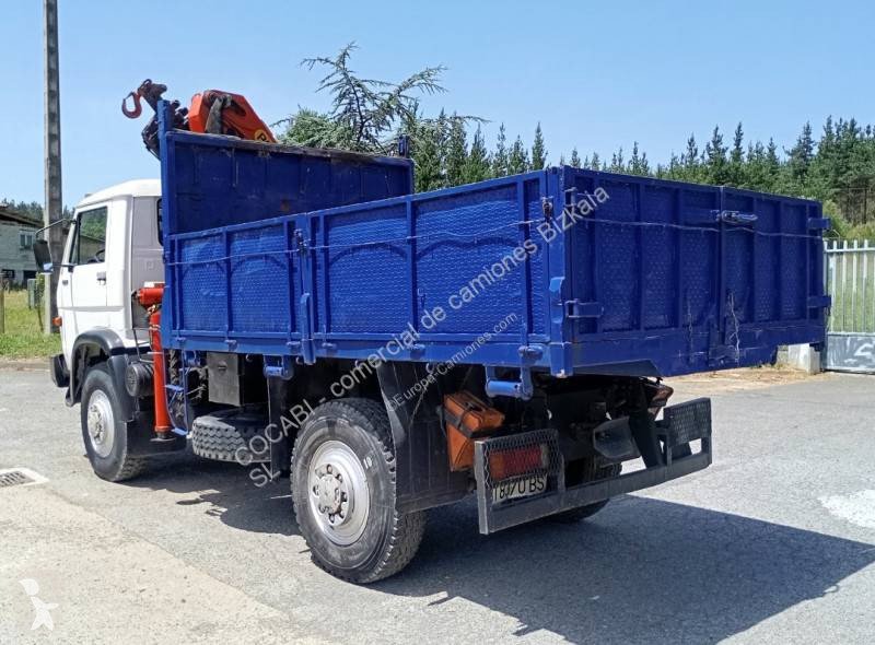 Camión Volquete MAN 9.150 4x4 con Grúa Euro 0 de Ocasión - miniatura 4