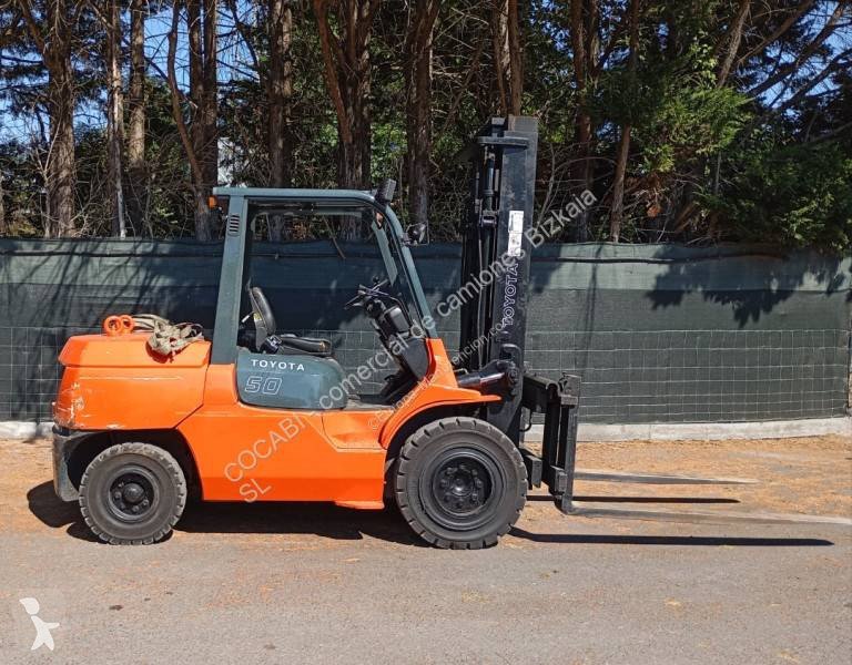 Carretilla Elevadora Toyota 7FD50 Diésel de Ocasión - 5.000 kg - miniatura 6